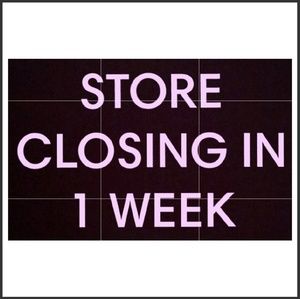 EVERYTHING MUST GO WILL EXCEPT MOST OFFERS